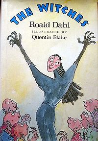 The Witches by Roald Dahl book cover