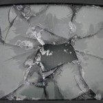 Smashed TV Screen