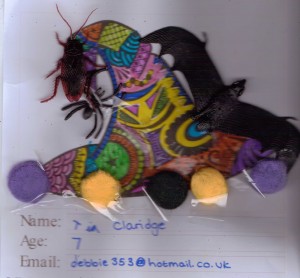 Witch's Hat Colouring Competition Entry - Tia Claridge